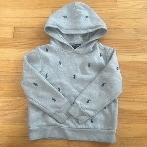 Polo hooded sweatshirt- GUC
